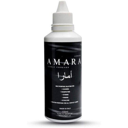أمارا عدسات -  محلول عدسات 100مل
